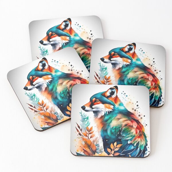 Artikelvorschau, Blumenfuchs entworfen und verkauft von MatrixTattoo.
