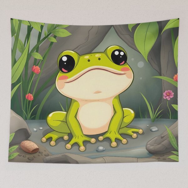 Item preview, Cartoon Frog designed and sold by papi1998.