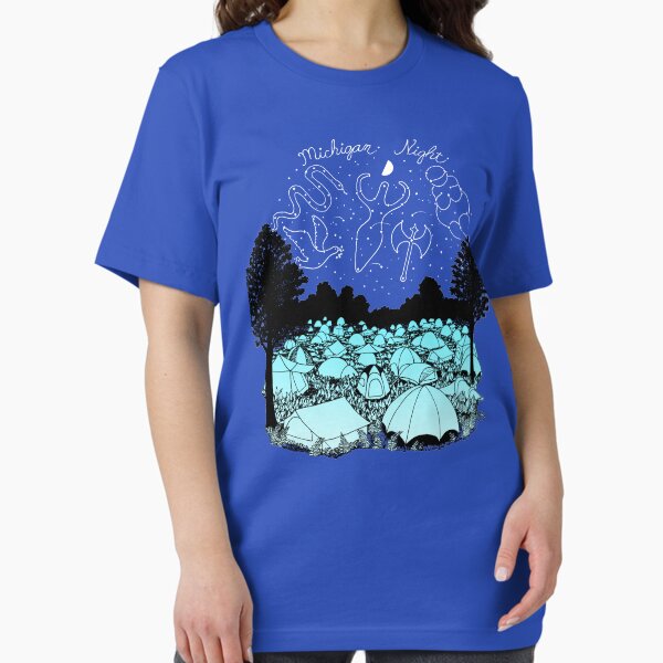 Camping Under Goddess Constellations Essential T-Shirt