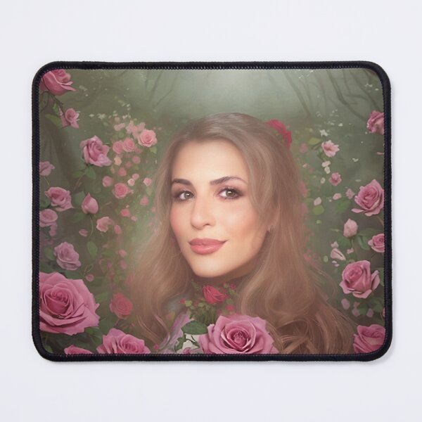 Item preview, Enchanting girl in rose garden designed and sold by Jennifer Morcom.