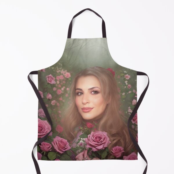 Item preview, Enchanting girl in rose garden designed and sold by Jennifer Morcom.