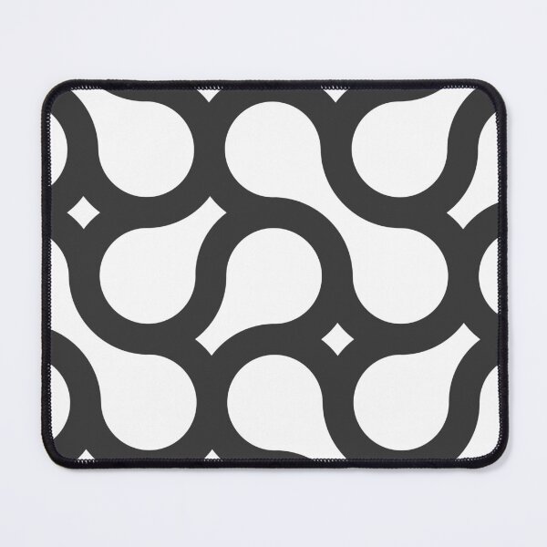 Item preview, Curly Retro Curvy Swirls Pattern designed and sold by TXTRZ-TXTRZ.