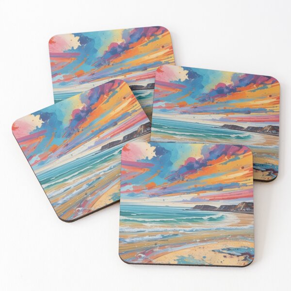 Item preview, Abstract beach designed and sold by GasconyPassion.