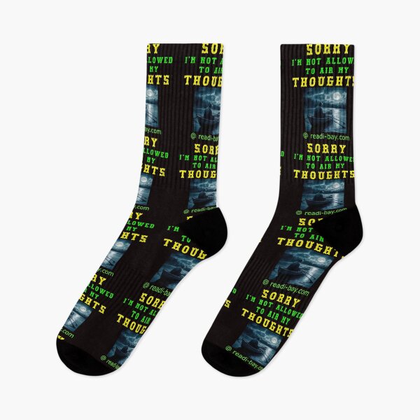 Item preview, Sorry - Im Not Allowed To Air My Thoughts designed and sold by AlienAlmanac.