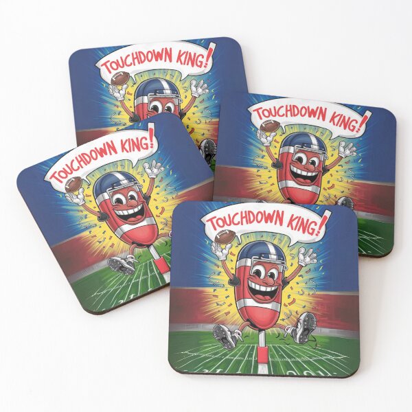 Item preview, Headline" Touchdown King Football End Zone Marker" designed and sold by piketo.