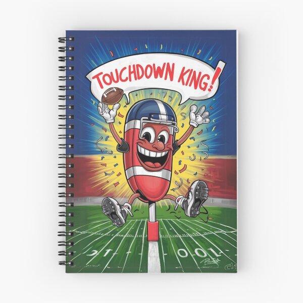 Item preview, Headline" Touchdown King Football End Zone Marker" designed and sold by piketo.