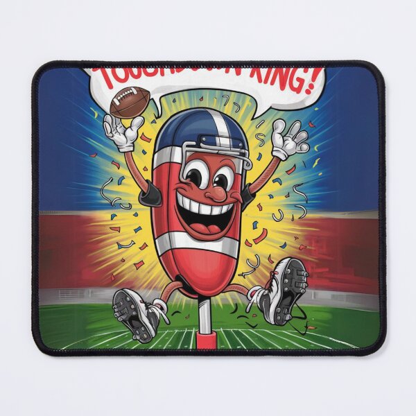 Item preview, Headline" Touchdown King Football End Zone Marker" designed and sold by piketo.