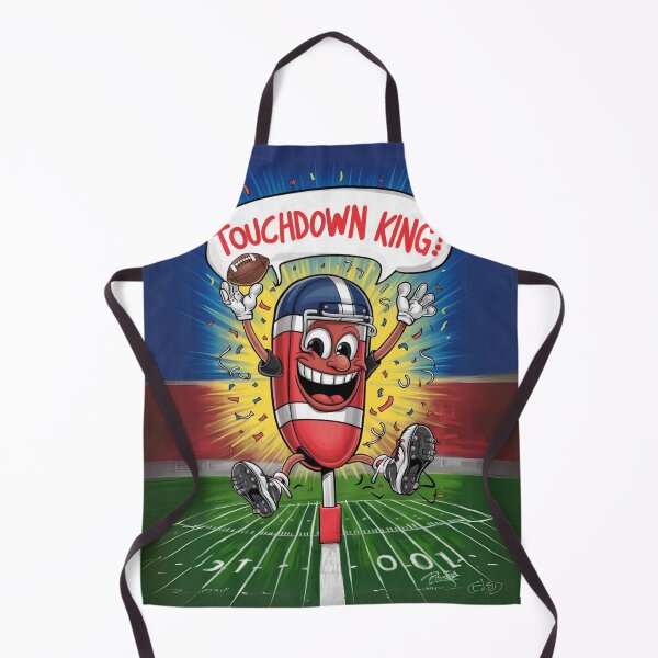 Item preview, Headline" Touchdown King Football End Zone Marker" designed and sold by piketo.