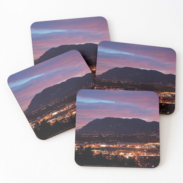Item preview, Sunset Over Colorado Springs & Cheyenne Mountain designed and sold by CarefulCaptures.