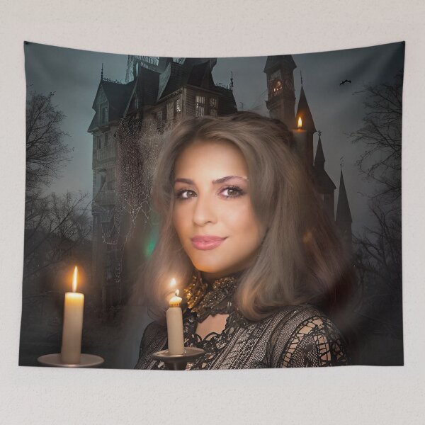 Item preview, Lady in a castle designed and sold by Jennifer Morcom.