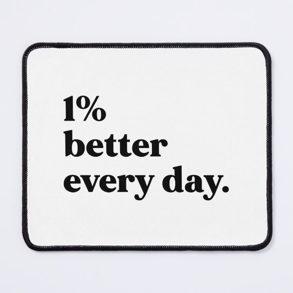 Item preview, 1% better every day designed and sold by weirdly weird.