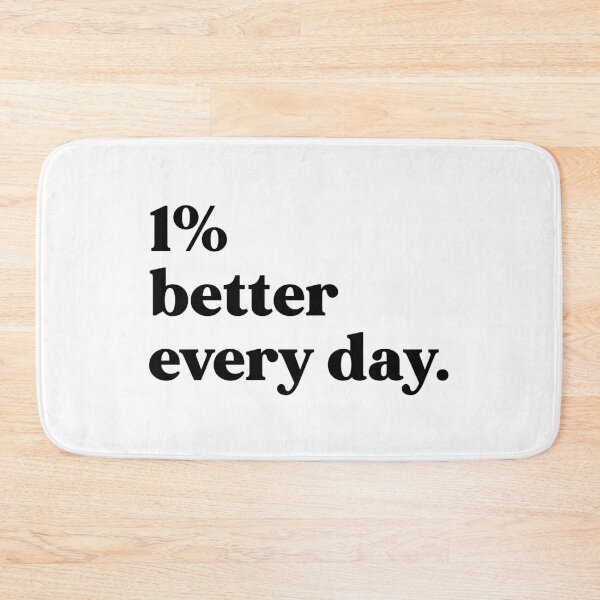 Item preview, 1% better every day designed and sold by weirdly weird.