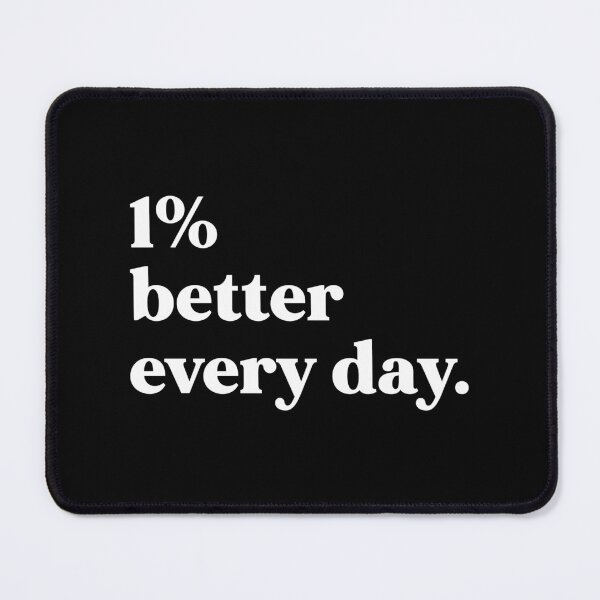 Item preview, 1% better every day designed and sold by weirdly weird.
