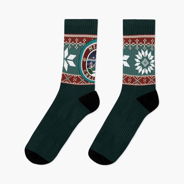 Item preview, Christmas Fair Isle Graphic Design With Merry Christmas Scenic Detail designed and sold by Iiswaz.