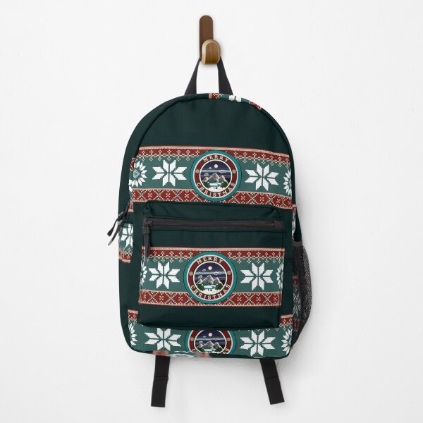 Item preview, Christmas Fair Isle Graphic Design With Merry Christmas Scenic Detail designed and sold by Iiswaz.