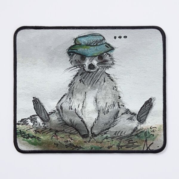 Item preview, "i'm cooked" raccoon  designed and sold by Aesti.