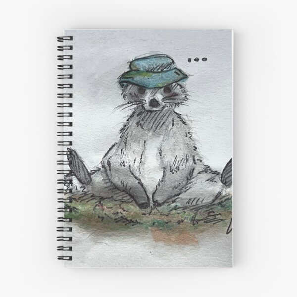 Item preview, "i'm cooked" raccoon  designed and sold by Aesti.
