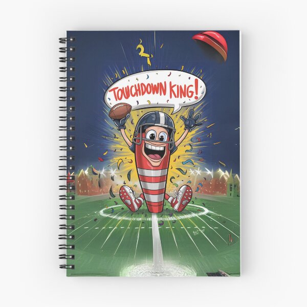 Item preview, Trending Headline" Touchdown King Football End Zone Marker" designed and sold by piketo.