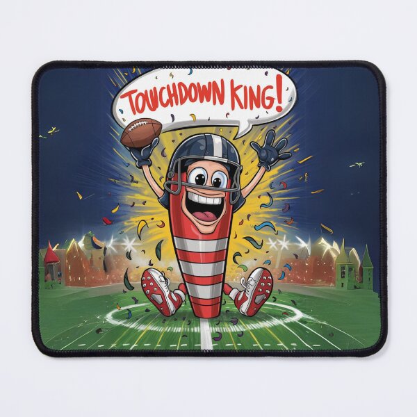 Item preview, Trending Headline" Touchdown King Football End Zone Marker" designed and sold by piketo.