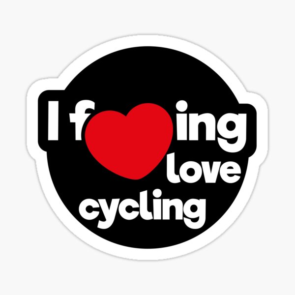 Item preview, I love cycling designed and sold by Coops Clothing.