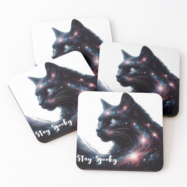Item preview, Stay Spooky- Black Cat Lovers designed and sold by Furbabies Art.