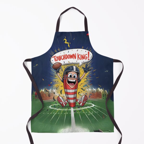 Item preview, Trending Headline" Touchdown King Football End Zone Marker" designed and sold by piketo.