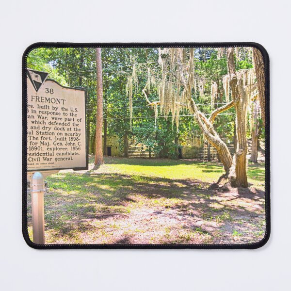 Item preview, Fort Fremont Historical Marker Saint Helena Island Beaufort South Carolina designed and sold by LisaWootenPhoto.