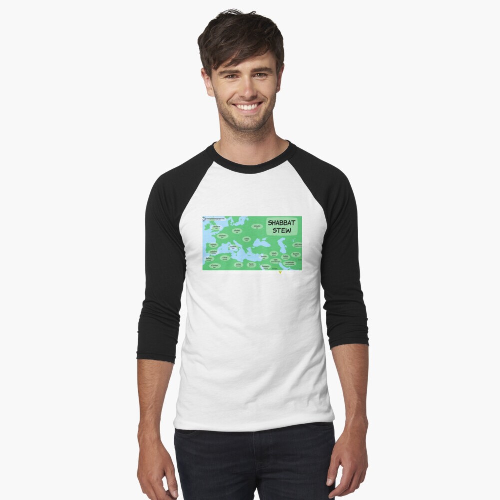 Item preview, Baseball ¾ Sleeve T-Shirt designed and sold by hucjlp.