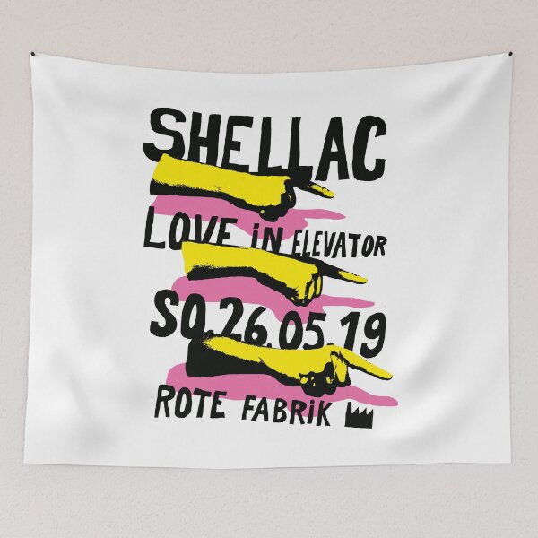 Item preview, Shellac Love In Elevator designed and sold by kimberchai.