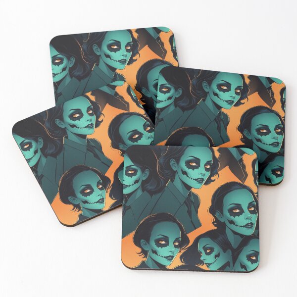 Item preview, Eternal Gaze Captivating Skull Faces designed and sold by TechnoWhimsy.