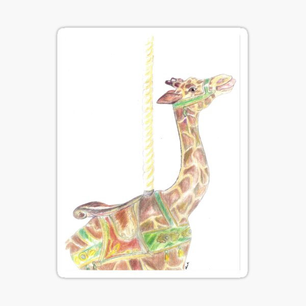 Loof Giraffe, Spokane Sticker