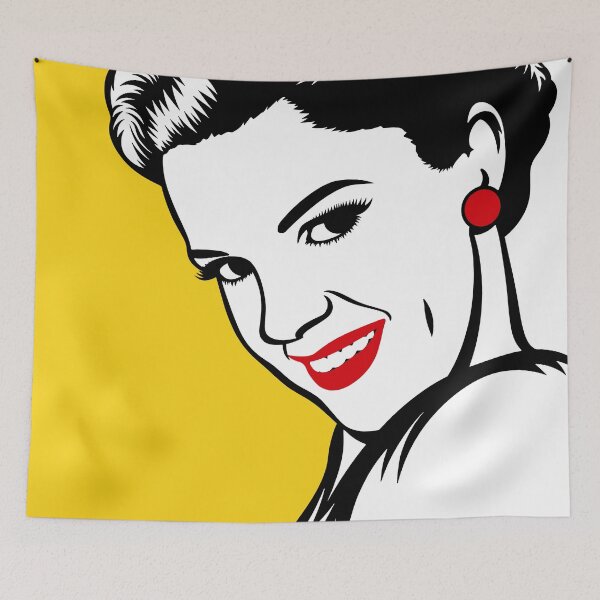 Item preview, Judy Garland Cartoon PopArt Drawing designed and sold by Henrylizarraga.