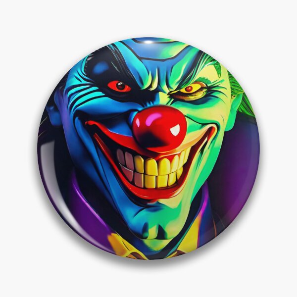 Item preview, Creepy Circus Clown designed and sold by MatrixTattoo.