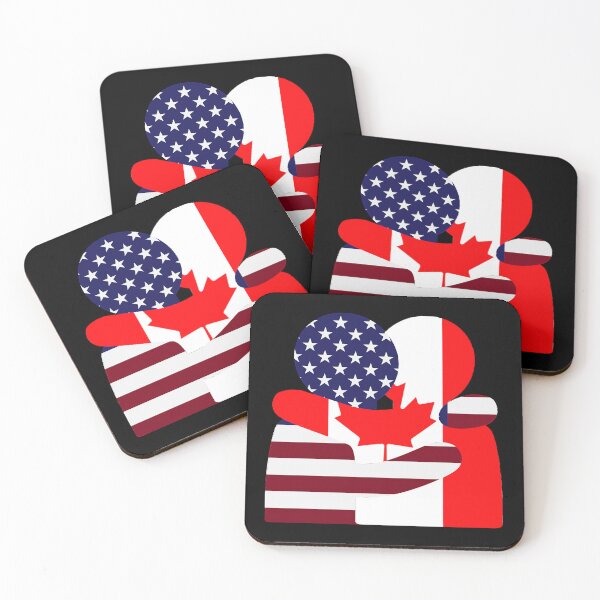 Item preview, United States / Canada Friendship designed and sold by RoguegraFX.