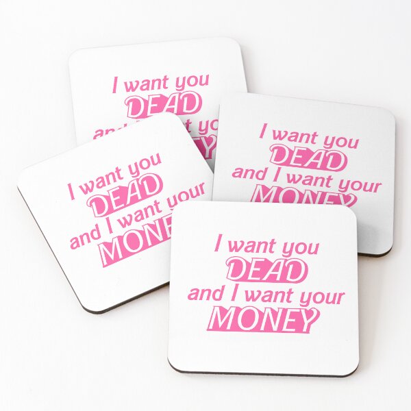 Item preview, I Want You Dead designed and sold by RooBooCo.