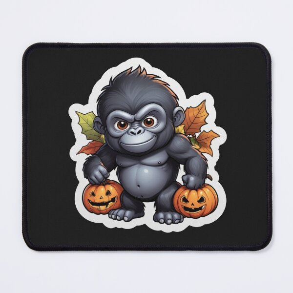 Item preview, Halloween Cartoon Gorilla designed and sold by Krieghorn.