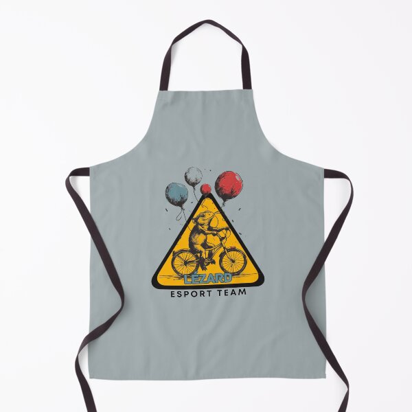 Item preview, French mouse on a bike with attention sign designed and sold by Micapox.