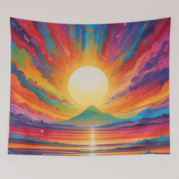 Item preview, Abstract sunset designed and sold by GasconyPassion.