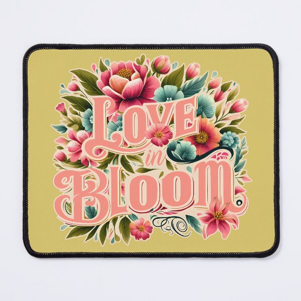 Item preview, Love in Bloom, typography designed and sold by maxmaj.
