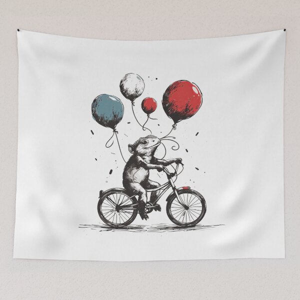 Item preview, French mouse on a bike  designed and sold by Micapox.