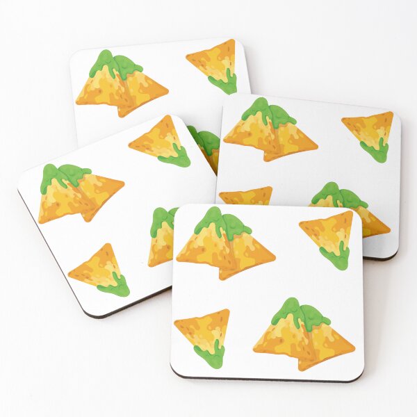 Item preview, Nachos in guacamole pattern designed and sold by Art-of-Rory.
