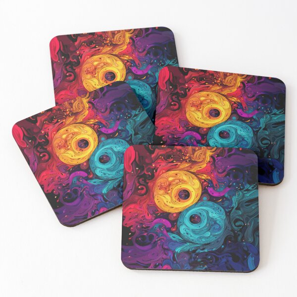 Item preview, Abstract Yin Yang BG 8 designed and sold by Made-by-Gus.