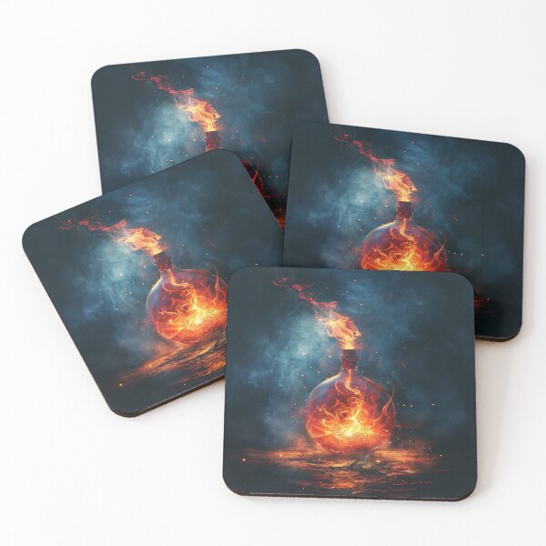Item preview, Alchemical Glassware in mystical action designed and sold by Made-by-Gus.