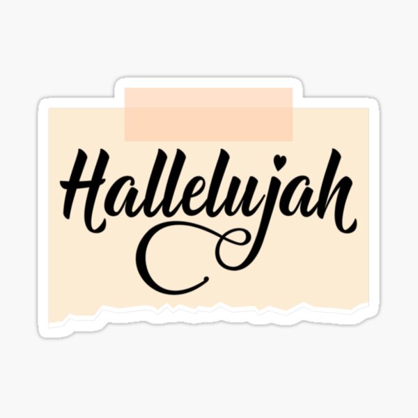 Item preview, Celebrating Divine Praise: Hallelujah designed and sold by Faith Embolden Tees.
