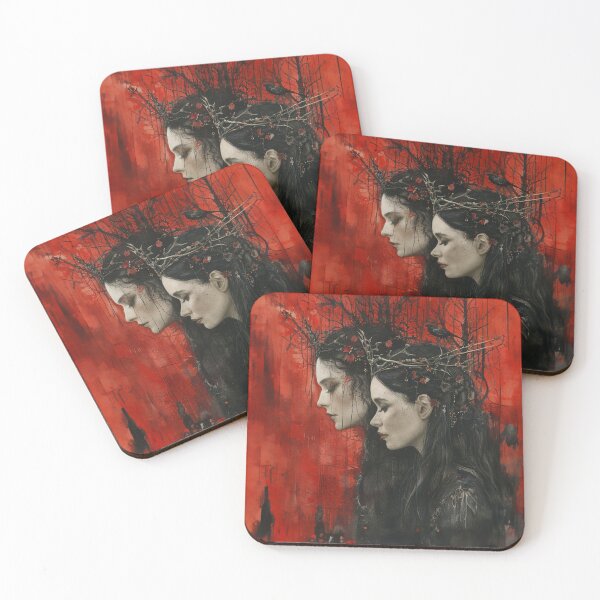 Item preview, Devilish sisters designed and sold by Made-by-Gus.