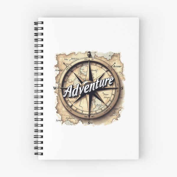 Item preview, Wanderer's Map: Charting New Territories with Compass in Hand designed and sold by BROWNEESHOUSE.