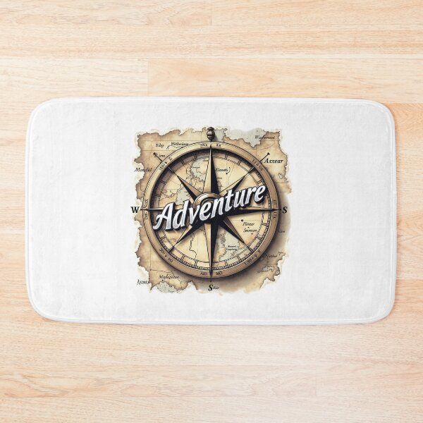 Item preview, Wanderer's Map: Charting New Territories with Compass in Hand designed and sold by BROWNEESHOUSE.