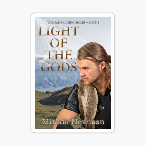 Light of the Gods by Miriam Newman Sticker