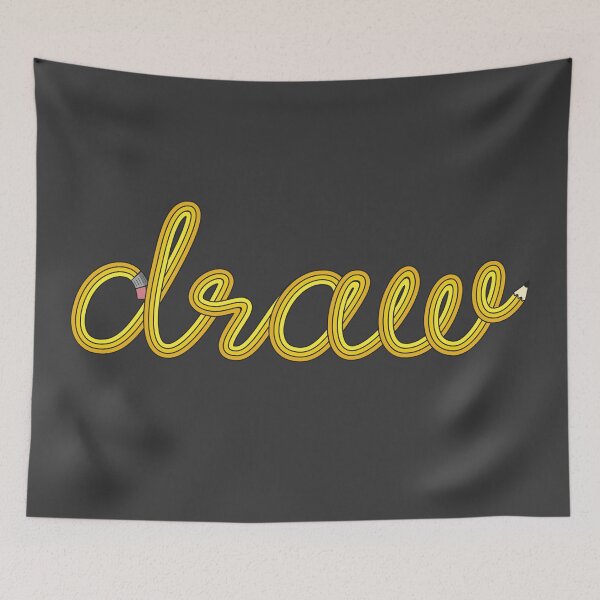 Item preview, Pencil Art - Draw (Dark) designed and sold by Justin Ellis.