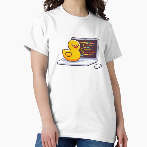 Item preview, Rubber Duck Programmer Debugging designed and sold by StylishDesigns_ByJohn.